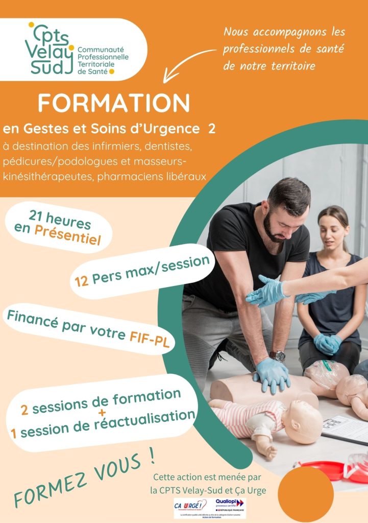 Formation aux gestes et soins d’urgence (AFGSU) destinés aux professionnels de santé libéraux